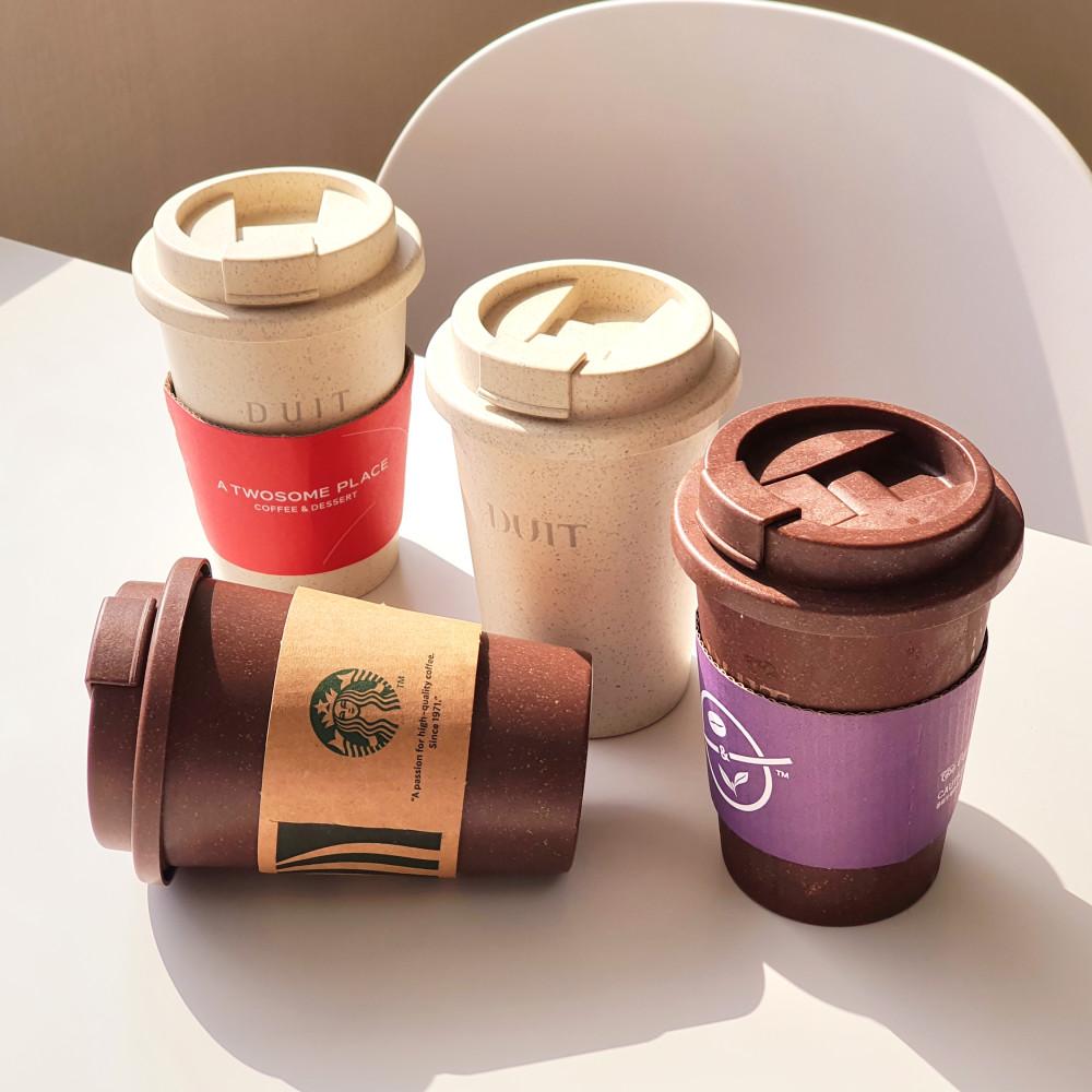 [친환경]커피그라운드 생분해 원료 친환경 리유저블 텀블러