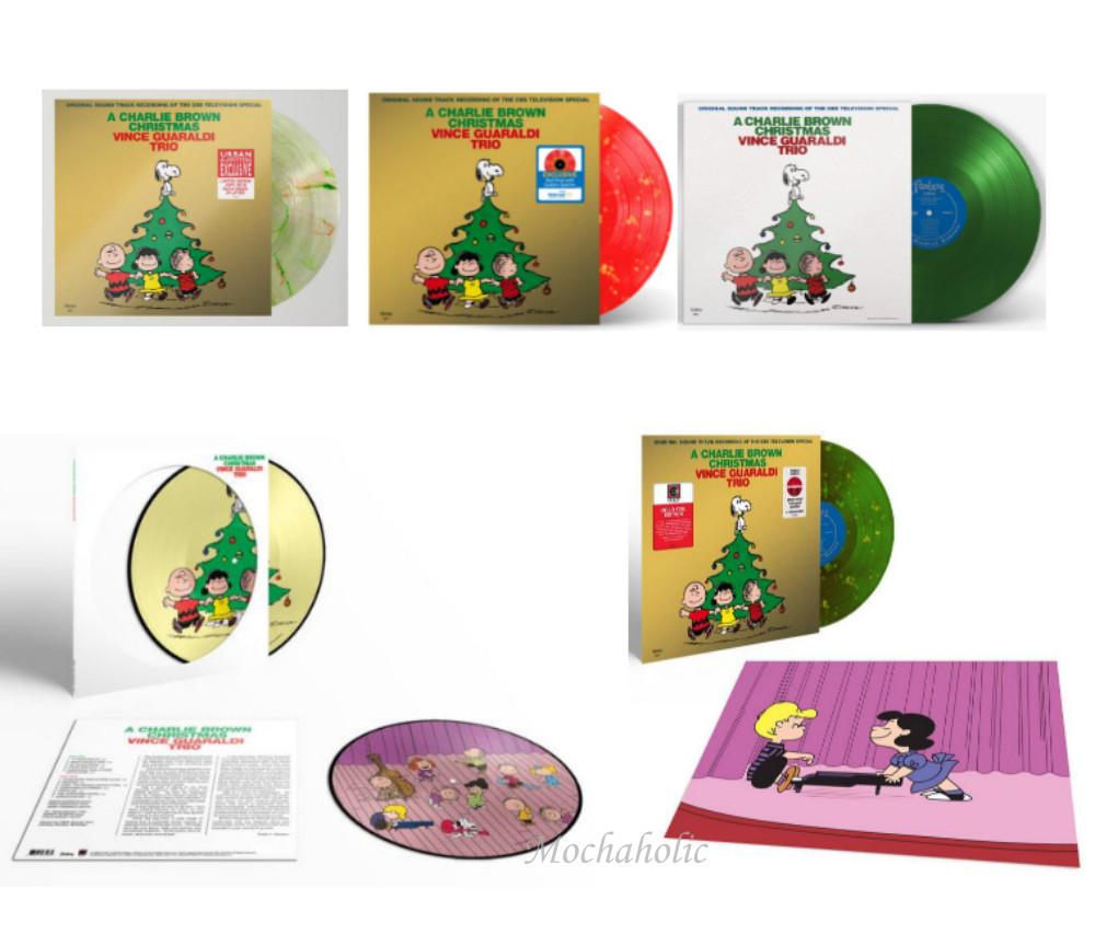 찰리브라운 크리스마스 LP 빈스과랄디 픽쳐디스크 Charlie Brown Christmas -  Vince Guaraldi Trio 스누피 피너츠