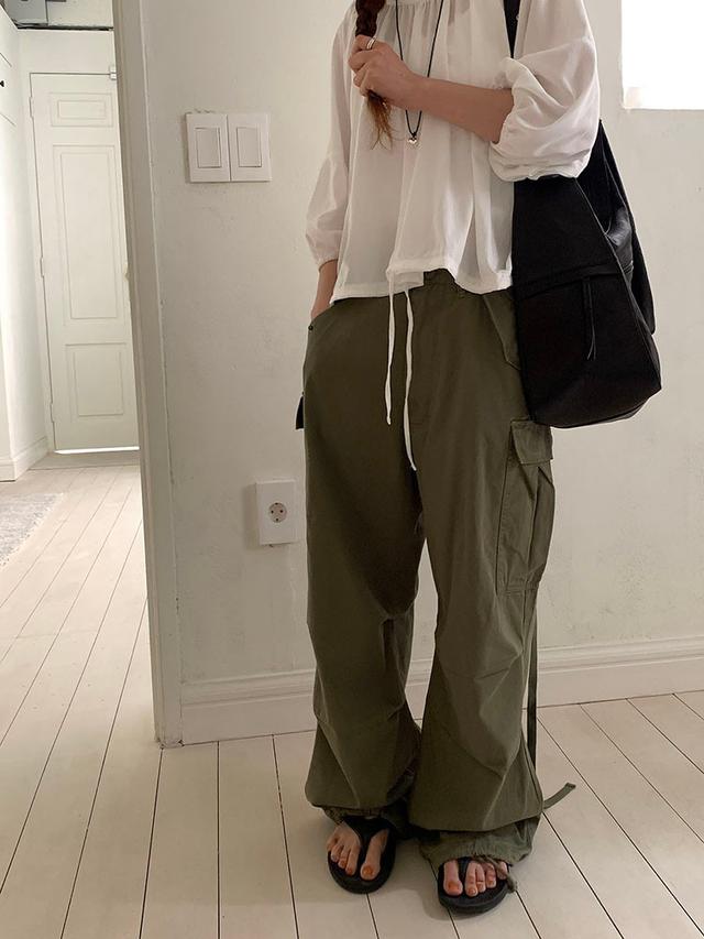 아케 JINI STRAP CARGO PT (4color!) - 위시버킷