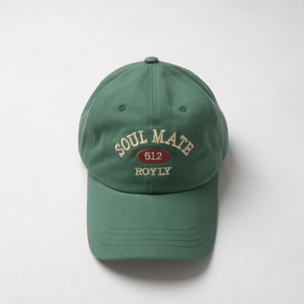 로일리 Royly 소울메이트 볼캡 모자 그린
