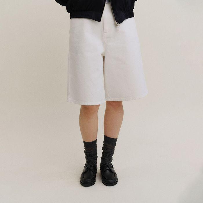 VENDOR BURMUDA DENIM (IVORY)