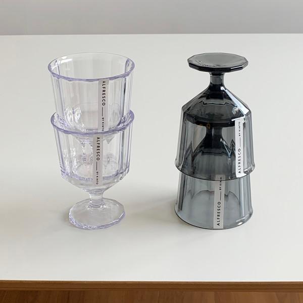 [피클샵] 킨토 알프레스코 와인글라스 (2color)