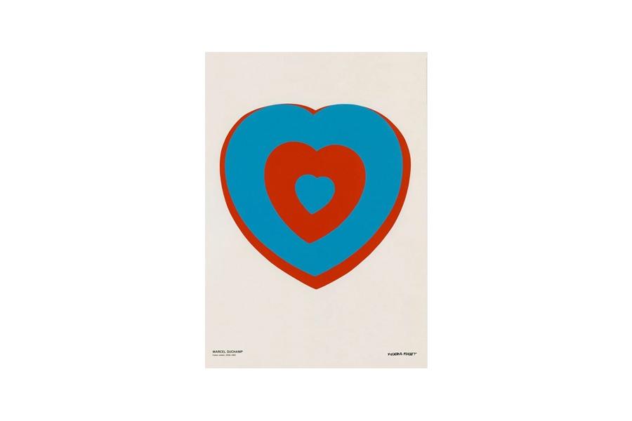마르셀 뒤샹 Fluttering Heart 70 x 100 (액자포함)