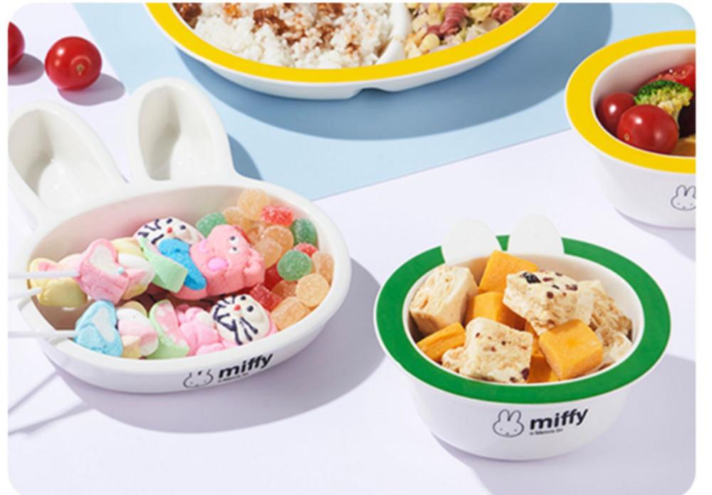 미피 접시 세트 오븐용 귀여운 디저트 샐러드 그릇