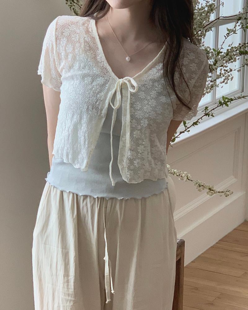 Flower bolero