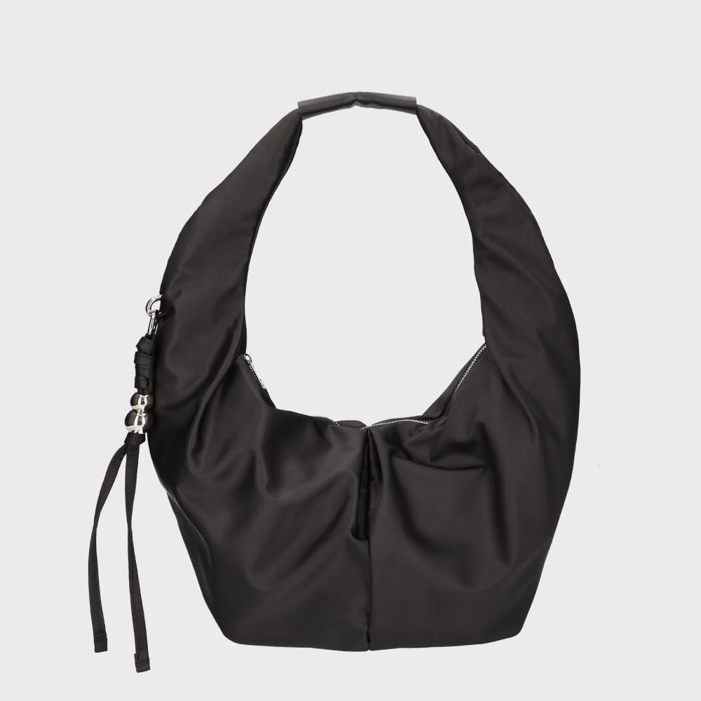 VILLAGE BAG SATIN BLACK 빌리지백 사틴 블랙