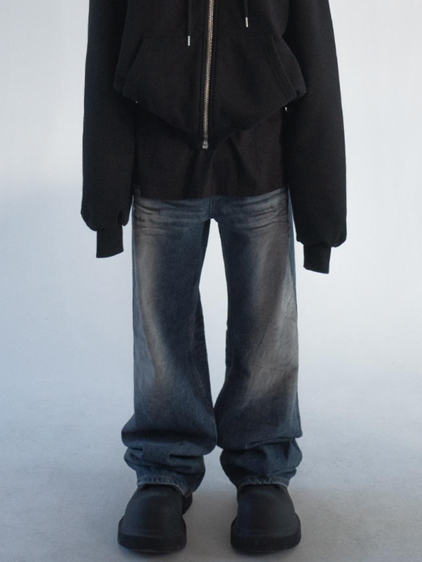 phase dirty washing jeans (2color)