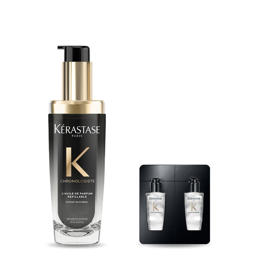 [케라스타즈][리바이탈라이징 헤어퍼퓸] NEW 크로놀로지스트 퍼퓸 오일 75ml + 크로놀로지스트 오일 샤셰