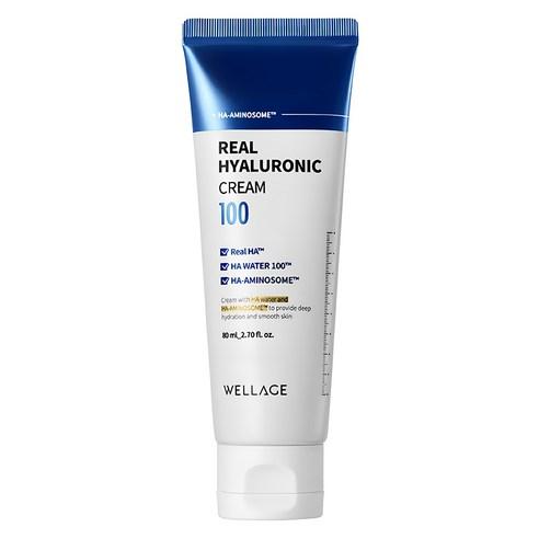 웰라쥬 리얼 히알루로닉 100 크림, 80ml, 1개 - 페이셜크림 | 쿠팡