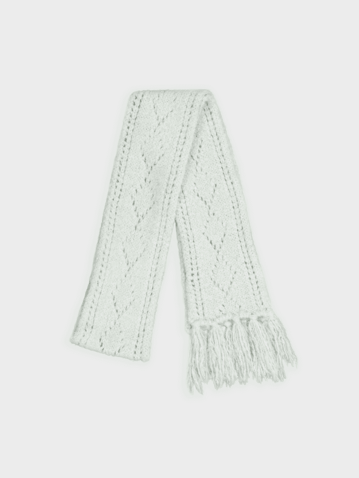 Jacquard Muffler (Mint)