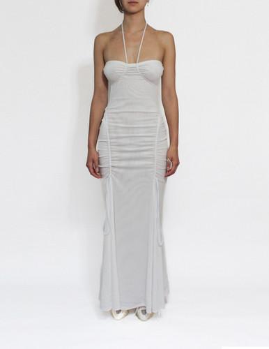 ELLIPSE MESH GOWN
