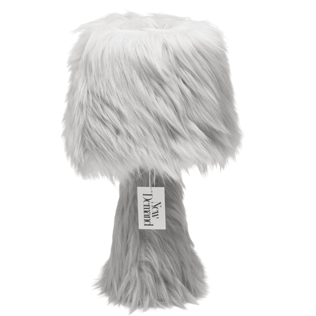 Flossy Lamp Gray