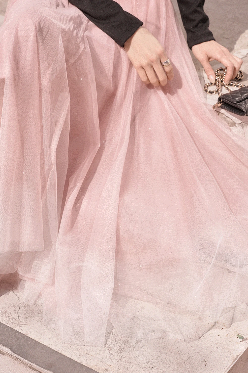 Freya Gradation Tulle Skirt