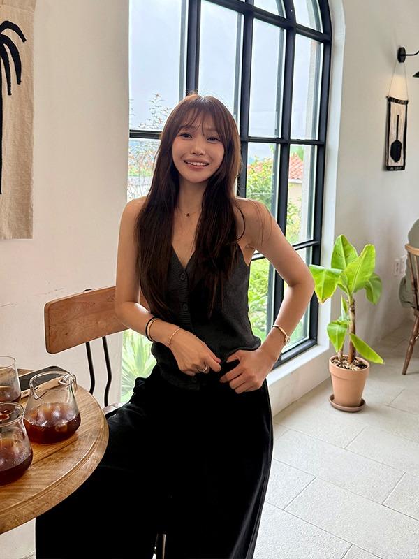 대쉬 단추 홀터나시