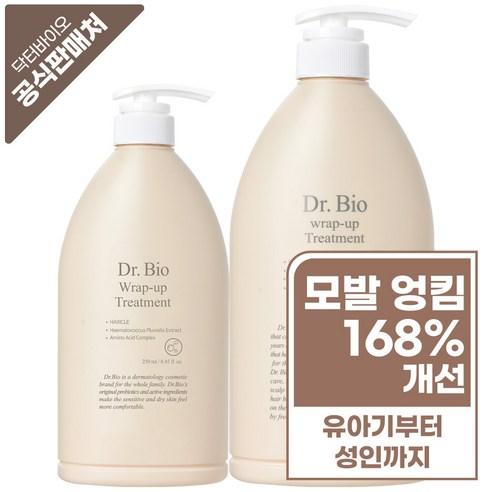 닥터바이오 랩업 무실리콘 트리트먼트 린스 750g+250g - 무실리콘린스 | 쿠팡