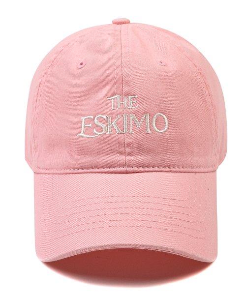 THE ESKIMO 워싱 볼캡-연핑크