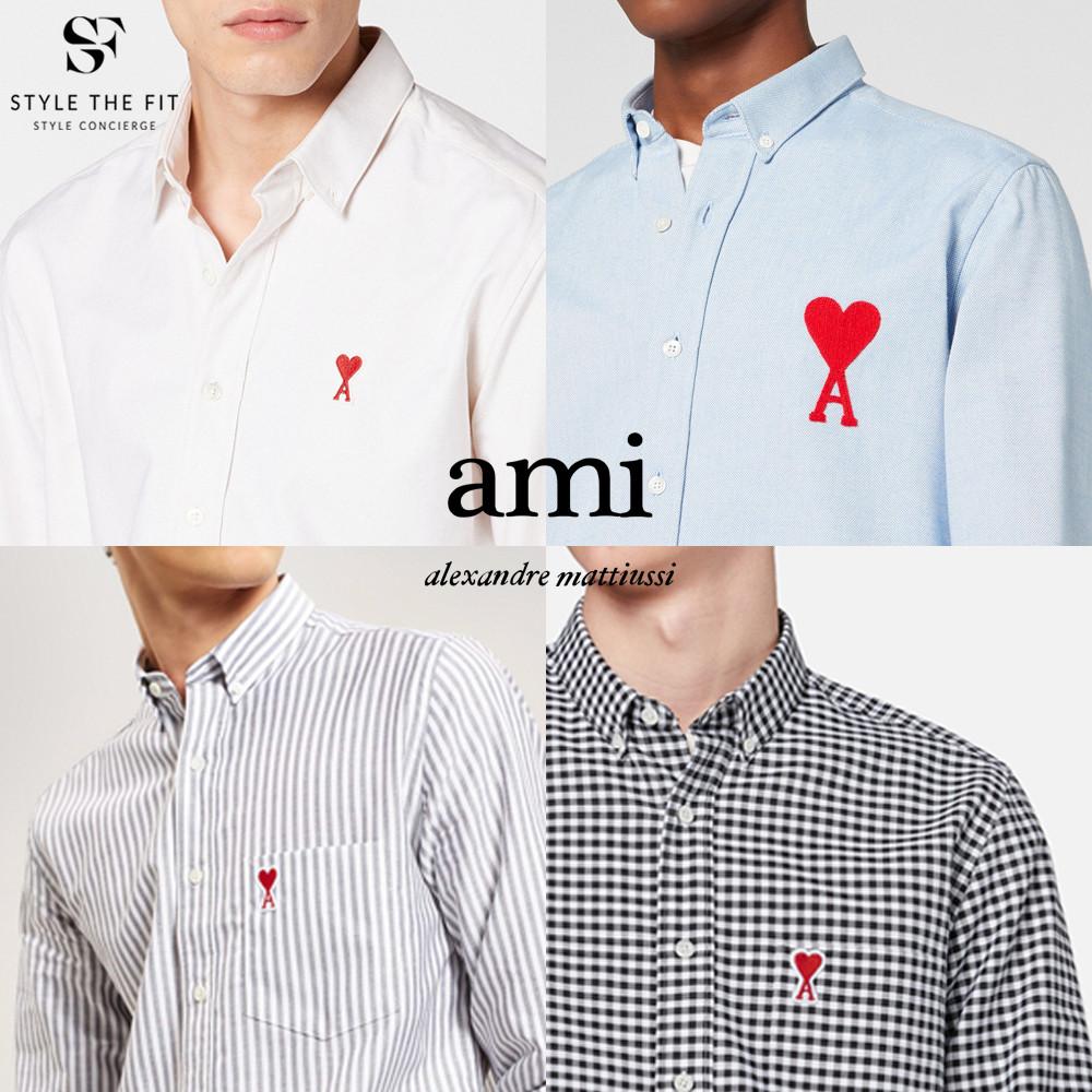 아미 셔츠 ami 5종 당일발송