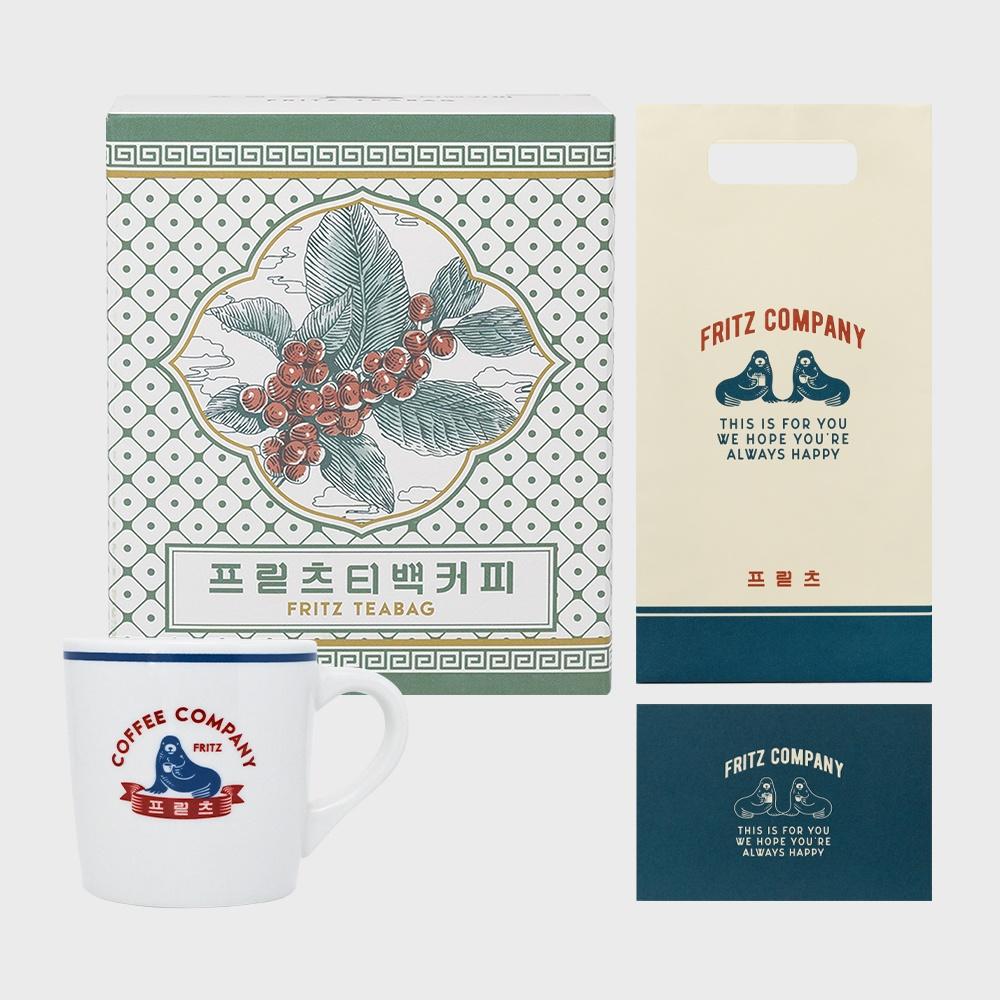 티백 커피와 머그