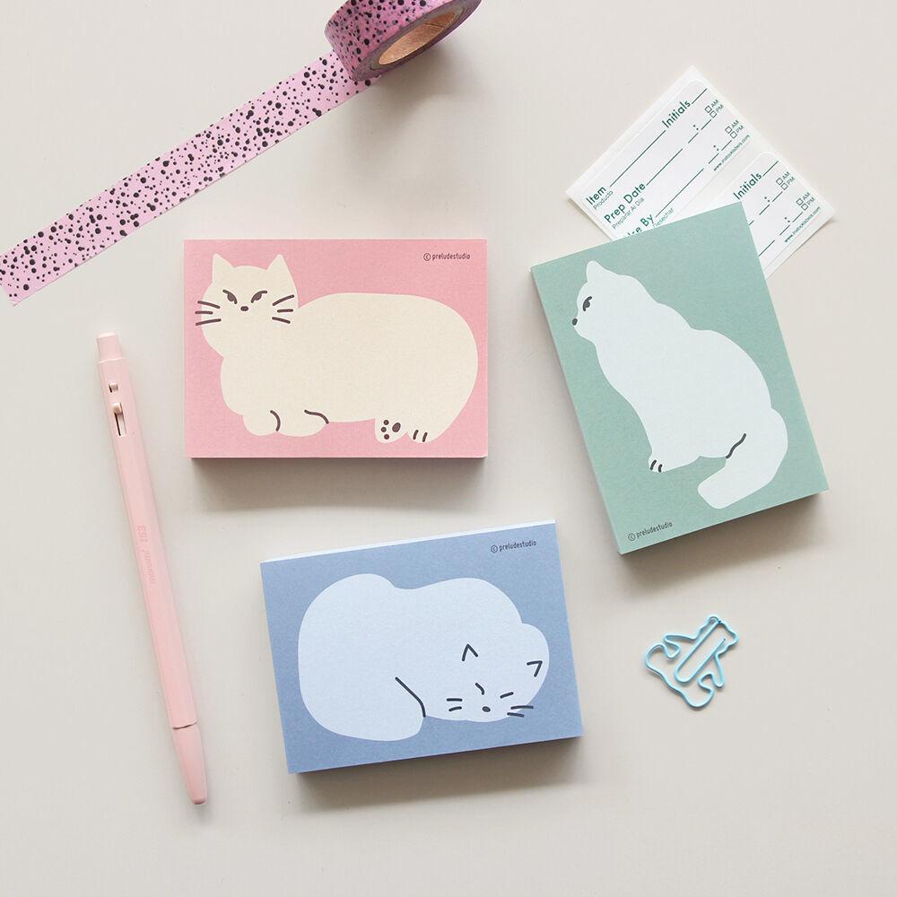 Cozy Cat Memopad 03
