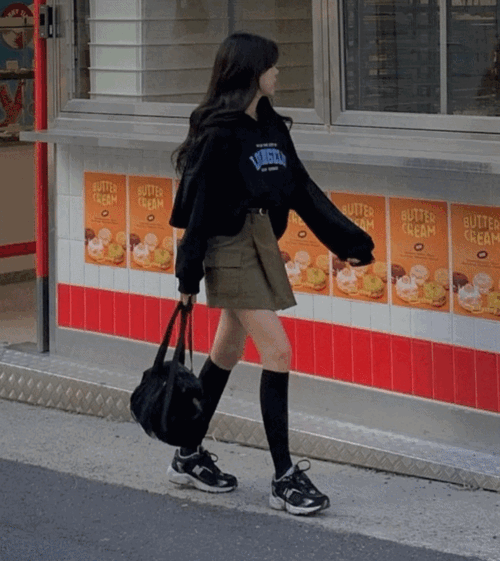 피키 기모 카고-sk (치마바지) (2color)