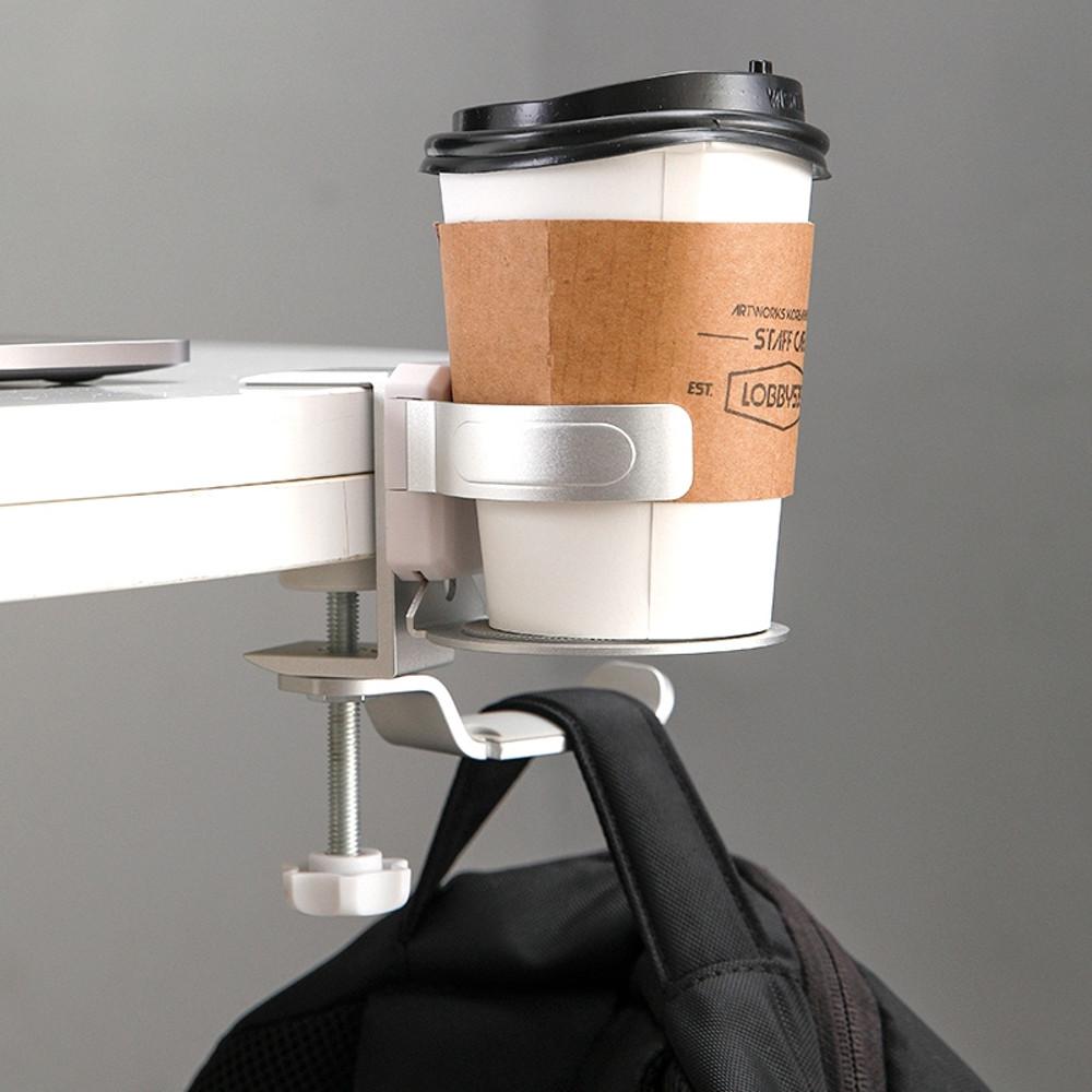 이앤케이 컵홀더 가방걸이 헤드폰 헤드셋거치대