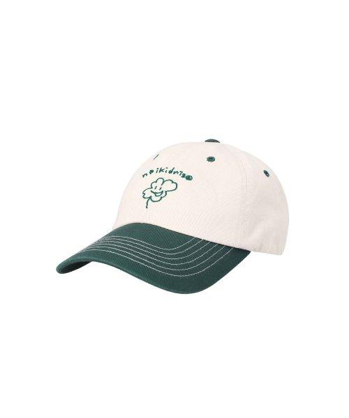 두들 클로버 볼 캡 / 에크루