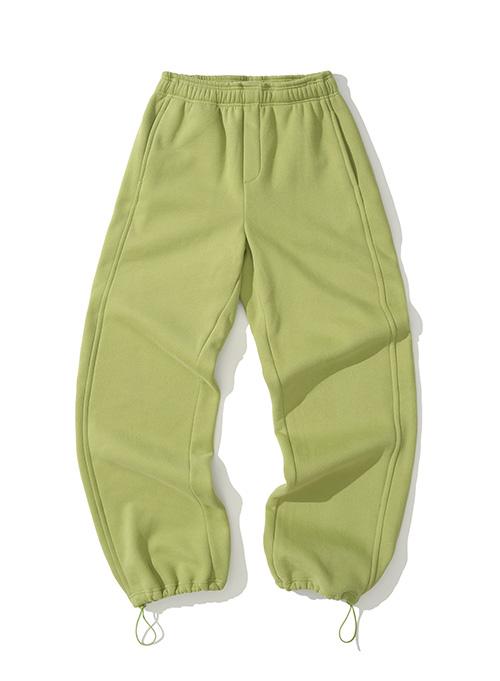 [WOMEN] WIDE SWEATPANTS_LIGHT GREEN