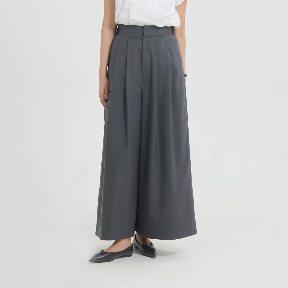 매랑 너른 바지 [차콜]