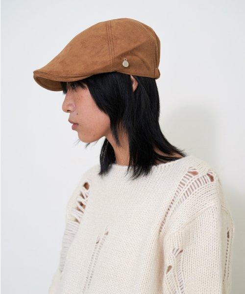 Suede Hunting Cap Beige