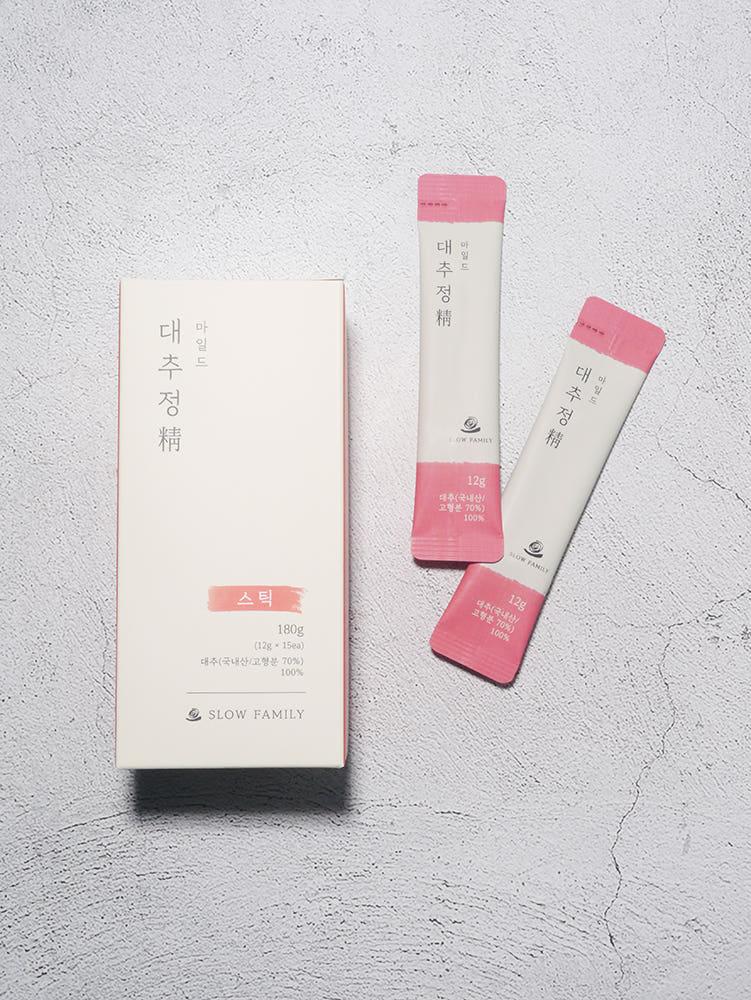 슬로패밀리 대추정 마일드 스틱 (12gx15개입)