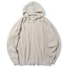 UB Basic Knit Hood Zip-Up_Oatmeal_KN120