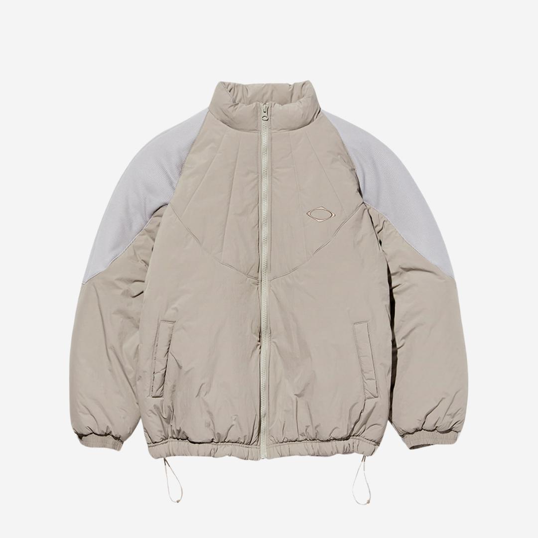 Mischief Rhombus Team Down Jacket Beige