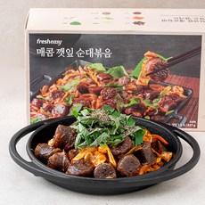 프레시지 매콤 깻잎 순대볶음  627g, 1팩