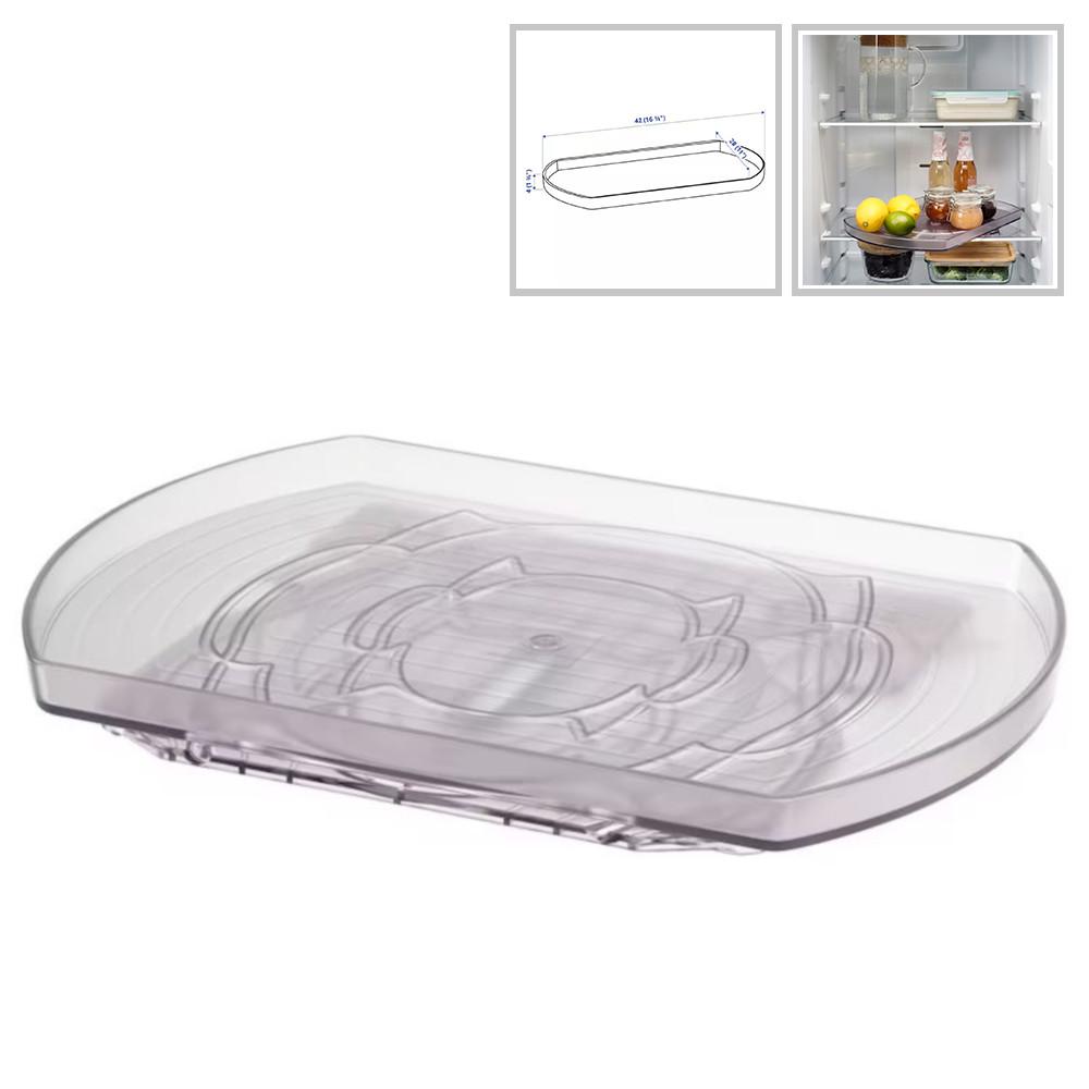 [당일발송]수납 투명 턴테이블 냉장고 회전 트레이 선반 스누라드 SNURRAD