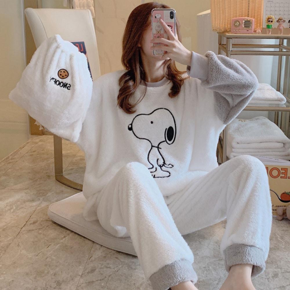 극세사 스누피 수면잠옷