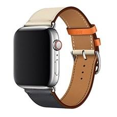 스메르 애플워치 7/6/SE/5/4/3 싱글 투어 프리미엄 가죽 밴드 스트랩 42/44/45 mm
