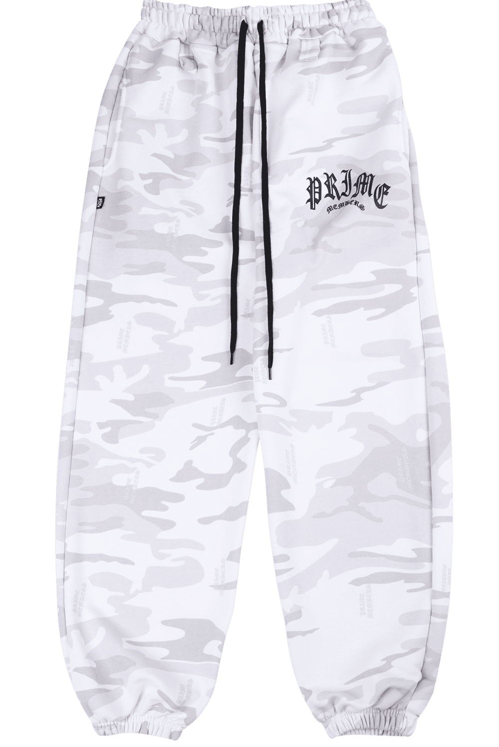 Prime Logo Wide Joggers White Camo