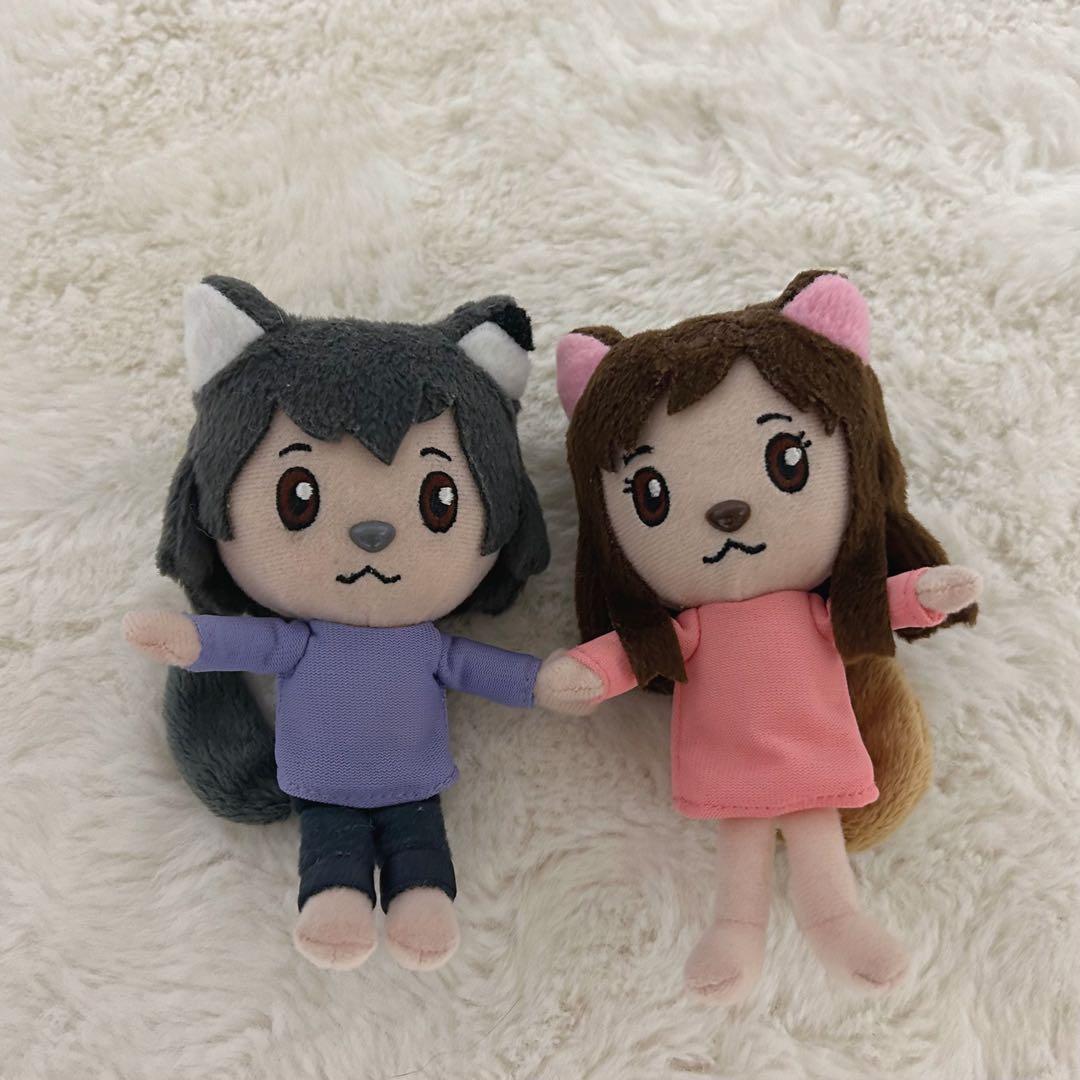 おおかみこどもの雨と雪 ぬいぐるみ セット