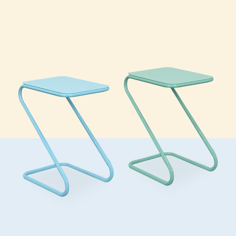 퍼프로드 카페 테이블 인테리어 디자인 사이드 보조 컬러 제트테이블