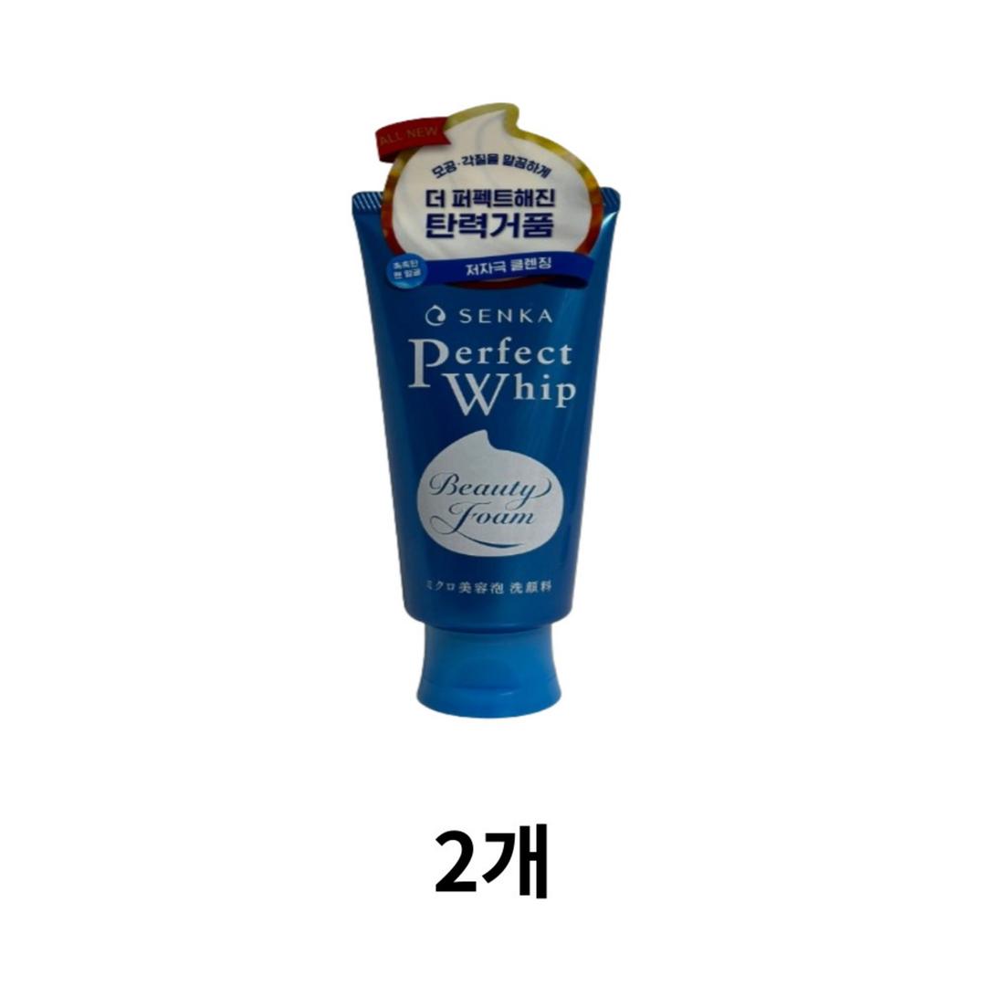 센카 퍼펙트 휩 페이셜 워시 클렌징 폼, 120g, 2개 - 클렌징 폼 | 쿠팡