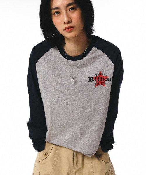 BILBAO LONG SLEEVE NAVY/GRAY