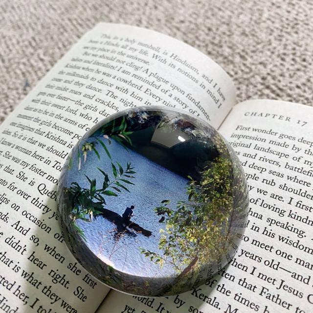 [마이시리즈] 호수 크리스탈 문진(Lake paperweight)