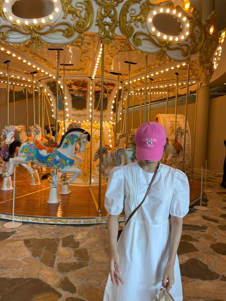 lovely puff ops(2 colors)