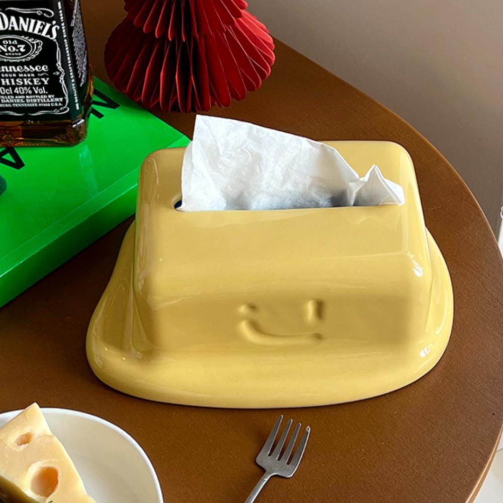 감성 홈데코 세라믹 각티슈 케이스 커버 귀여운 자취방 집들이 선물