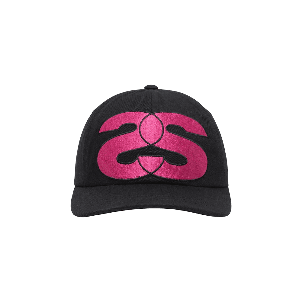 스투시 빅 SS 로우 프로 스냅백 블랙