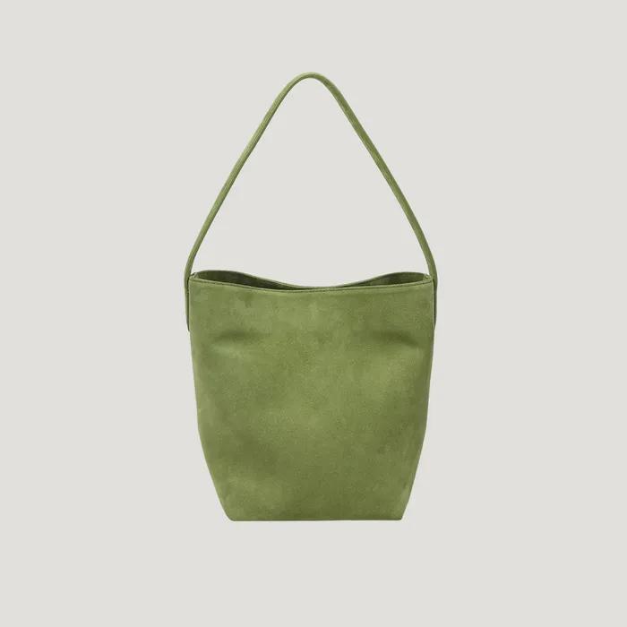 [3rd 리오더]Capri Suede Bag Small_Olive