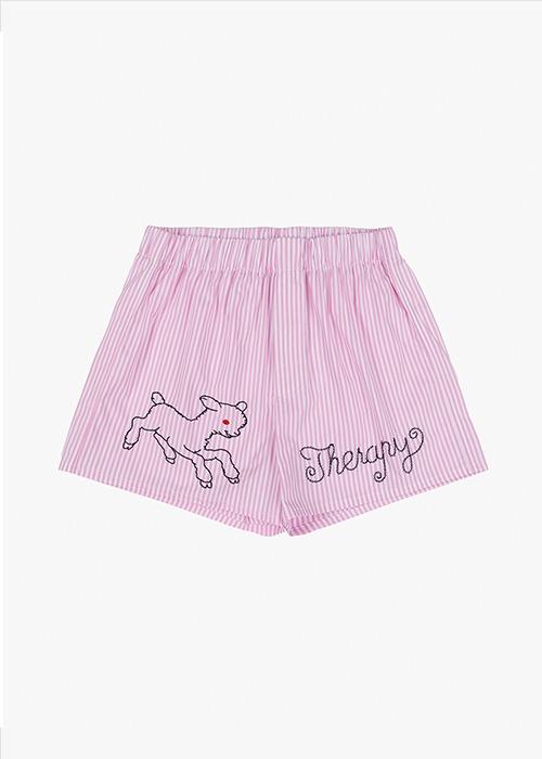 Lamb Boxer short (Pink stripe)
