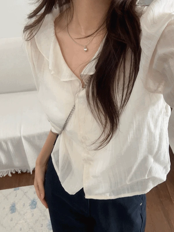 [주문폭주💛] 푸딩 블라우스