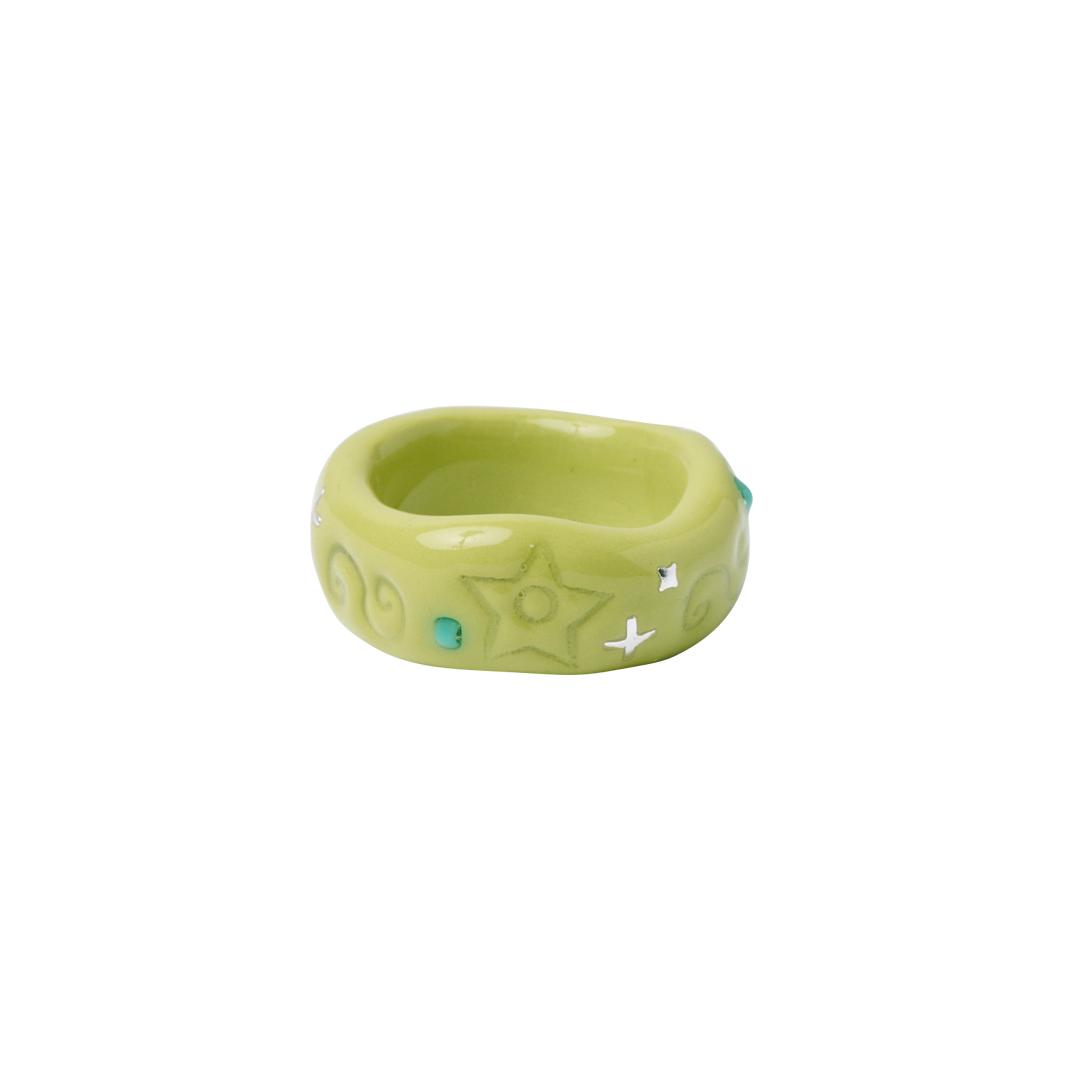 stamp star ring