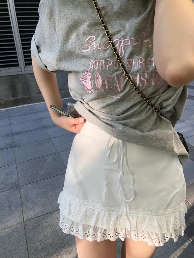 lace punching skirt(최대 2주 소요 예정)